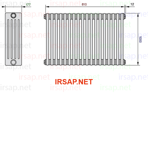 Радиатор IRSAP Tesi 51000/18 T12 CL 01